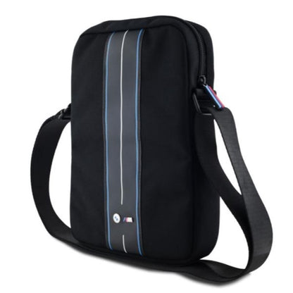 BMW Nylon Blue Stripe – Planšetės krepšys 8" (juodas)