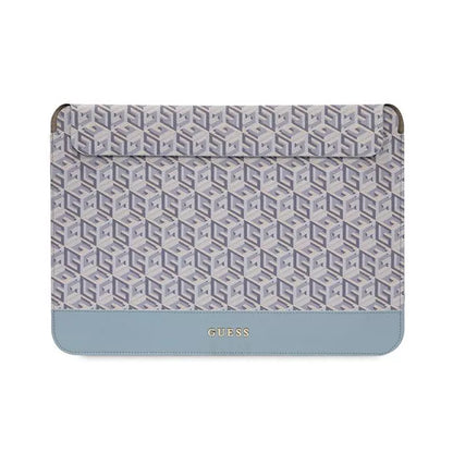 Guess GCube Stripes Sleeve - 14 colių nešiojamojo kompiuterio dėklas (mėlynas)