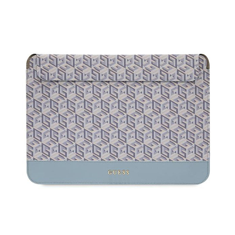 Guess GCube Stripes Sleeve - 14 colių nešiojamojo kompiuterio dėklas (mėlynas)