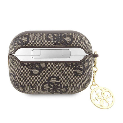 Guess 4G Charm kolekcija - Dėklas Apple AirPods Pro 2 (Rudos)