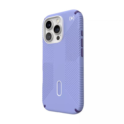 Speck Presidio2 Grip ClickLock & MagSafe – dėklas iPhone 16 Pro (Future Lavender / Cassis Purple / White)