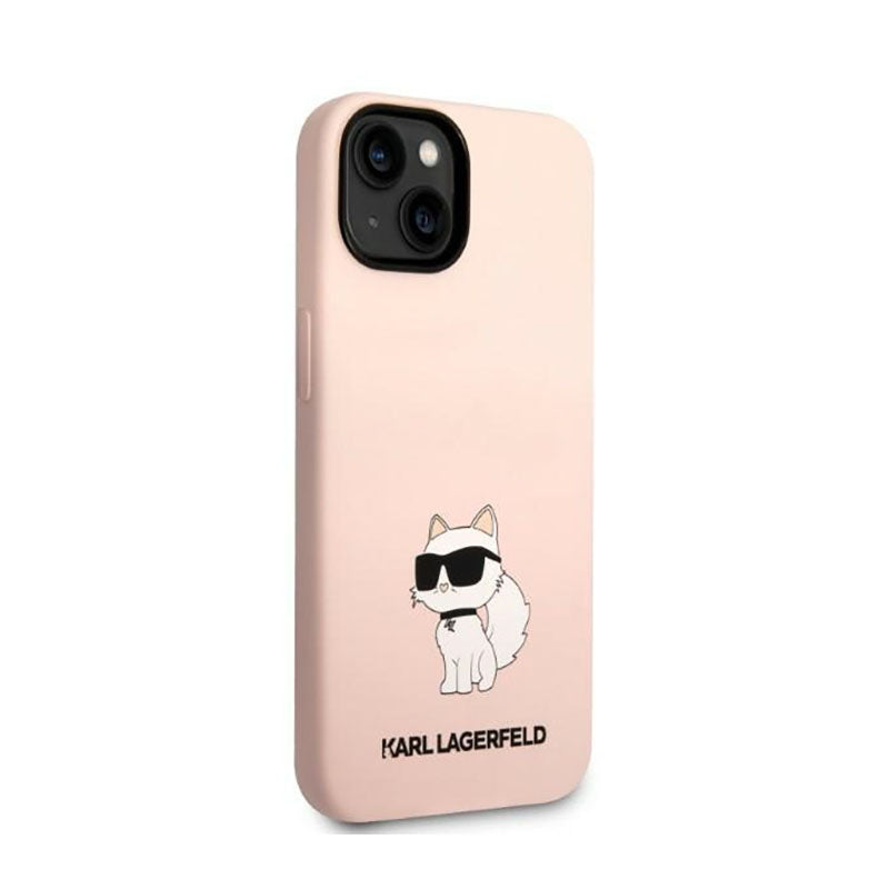 Karl Lagerfeld silikoninis NFT Choupette – dėklas, skirtas iPhone 14 Plus (rožinis)