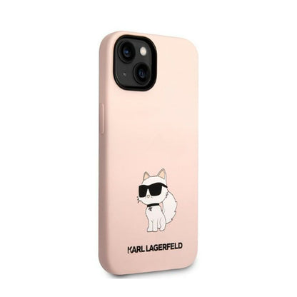 Karl Lagerfeld silikoninis NFT Choupette – dėklas, skirtas iPhone 14 Plus (rožinis)