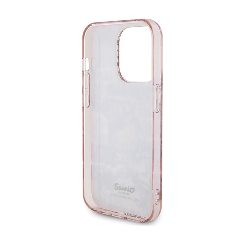 Hello Kitty IML Tags Graffiti – iPhone 15 Pro Max dėklas (rožinis)