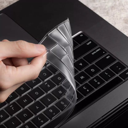 Moshi ClearGuard MB – Klaviatūros apsauga, skirta „MacBook Pro“ 14 col. / 16 col. / „MacBook Air“ 13,6 col. / 15 col. („M4“ / „M3“ / „M2“ / 2025–2022 m.) (JAV išdėstymas)