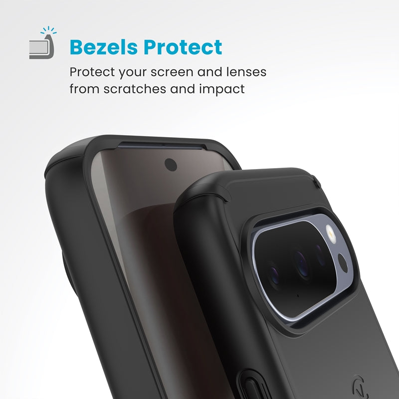 Speck ImpactHero Slim dėklas Google Pixel 10 / Google Pixel 10 Pro (Juodas)