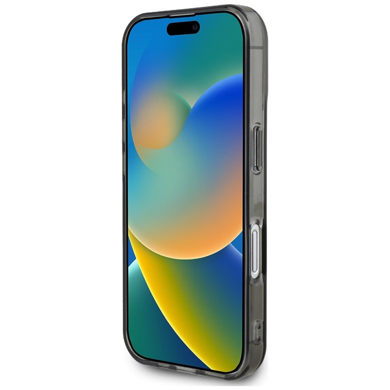 Karl Lagerfeld IML Rhinestones Karl Head – dėklas, skirtas „iPhone 16“ (juodas)