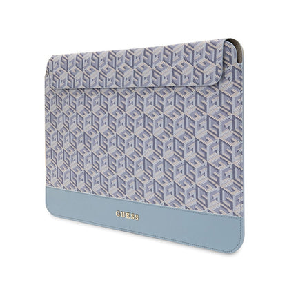 Guess GCube Stripes Sleeve - 14 colių nešiojamojo kompiuterio dėklas (mėlynas)