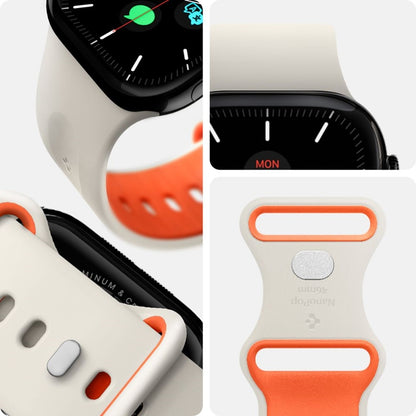 Spigen Nano Pop – Dirželis Apple Watch 44/45/46/49 mm (Oranžinis smėlio)