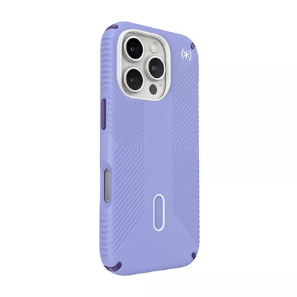 Speck Presidio2 Grip ClickLock & MagSafe – dėklas iPhone 16 Pro (Future Lavender / Cassis Purple / White)