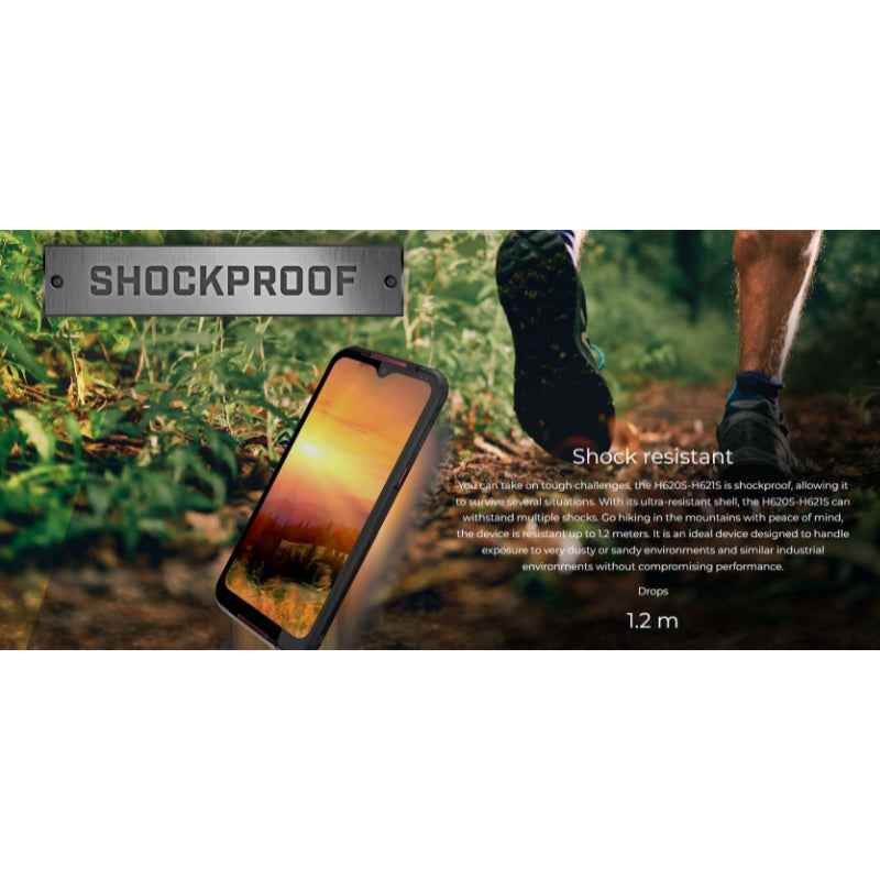 Energizer HardCase H620S - Išmanusis telefonas 4 GB RAM, 64 GB, 6,2 colio, 4G, Dual Sim, EU (juodas)