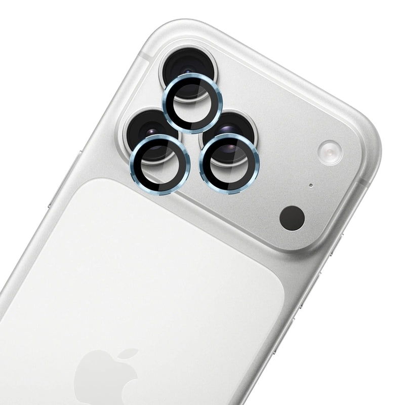 3mk Apsauga objektyvui Pro - Grūdintas stiklas kamerai skirta iPhone 17 Pro / iPhone 17 Pro Max (Vandenyno mėlyna)