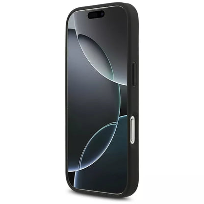Guess 4G Big Logo - Dėklas iPhone 17 Pro (juodas)