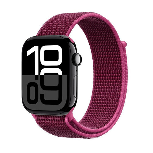 Crong Nailono sportinis dirželis Apple Watch 38/40/41/42 mm (Magenta Fusion)