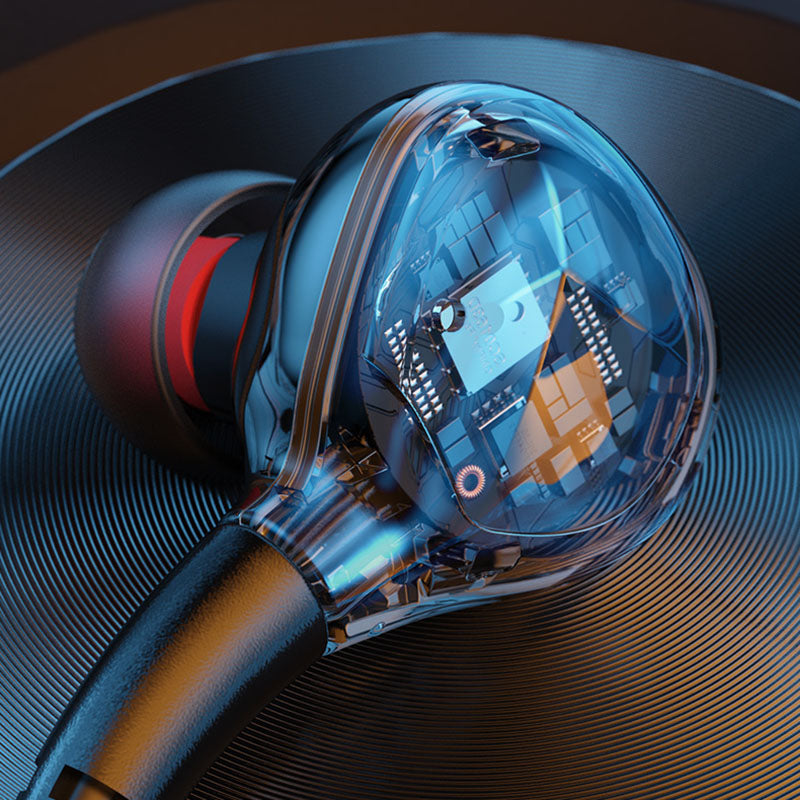 WEKOME YC06 Blackin Series - HiFi 3.5 mm laidinės ausinės (baltos)