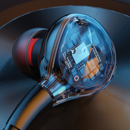 WEKOME YC06 Blackin Series - HiFi 3.5 mm laidinės ausinės (baltos)