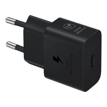 Samsung kelioninis įkroviklis EP-T2510NBE – 25W USB-C sieninis įkroviklis (juodas)