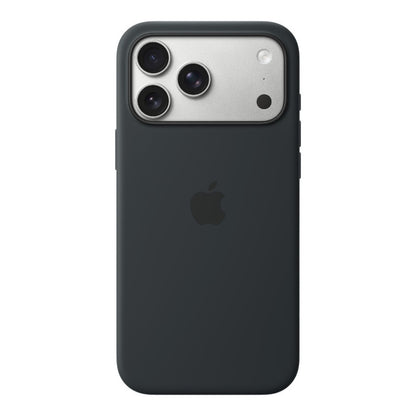 Apple silikoninis dėklas – silikoninis dėklas su MagSafe, skirtas iPhone 17 Pro Max (juodas)