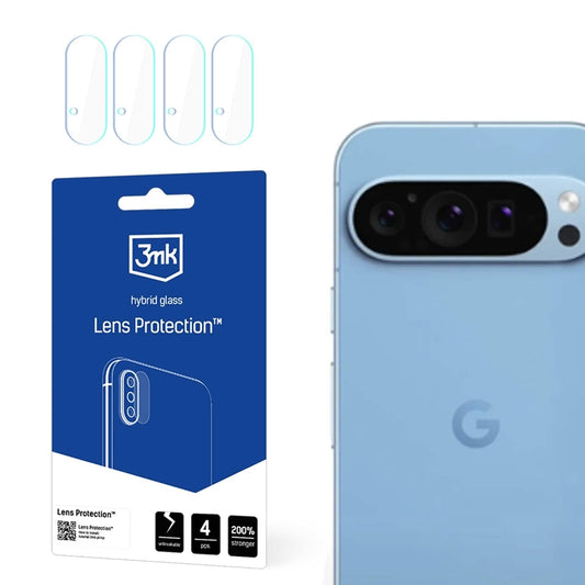 3mk Lens Protection – „Google Pixel 9 Pro“ kameros objektyvo stiklas (4 vnt.)