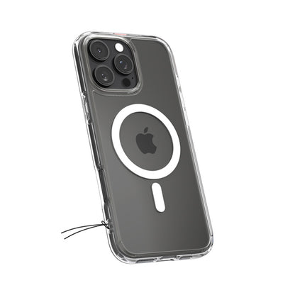 Spigen Ultra Hybrid Mag MagSafe – dėklas skirtas iPhone 16 Pro (baltas)