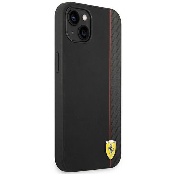 Ferrari Carbon – dėklas „iPhone 14 Plus“ (juodas)