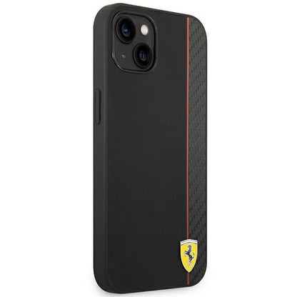 Ferrari Carbon – dėklas „iPhone 14 Plus“ (juodas)