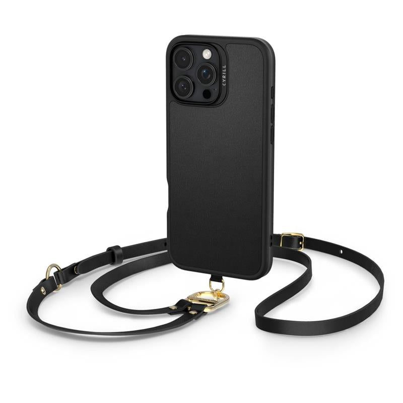 Spigen Cyrill Kajuk Classic Charm Mag MagSafe – dėklas iPhone 16 Pro (juodas)