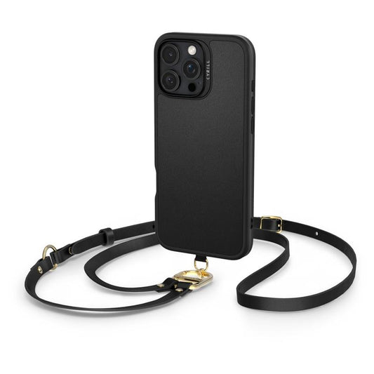 Spigen Cyrill Kajuk Classic Charm Mag MagSafe – dėklas iPhone 16 Pro (juodas)