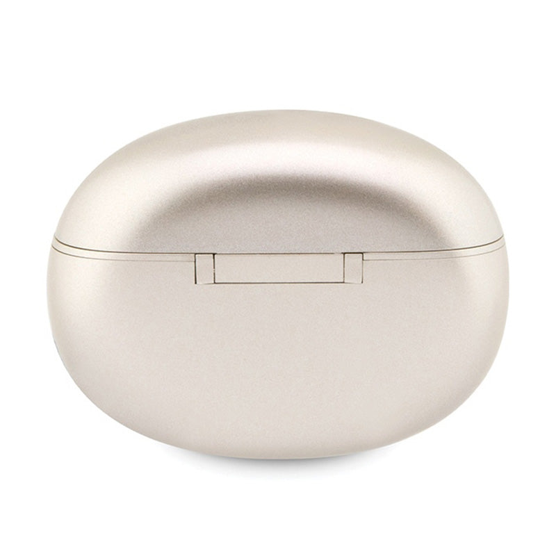 Guess True Wireless Classic EST BT5.3 – TWS ausinės + įkrovimo dėklas (aukso spalvos)