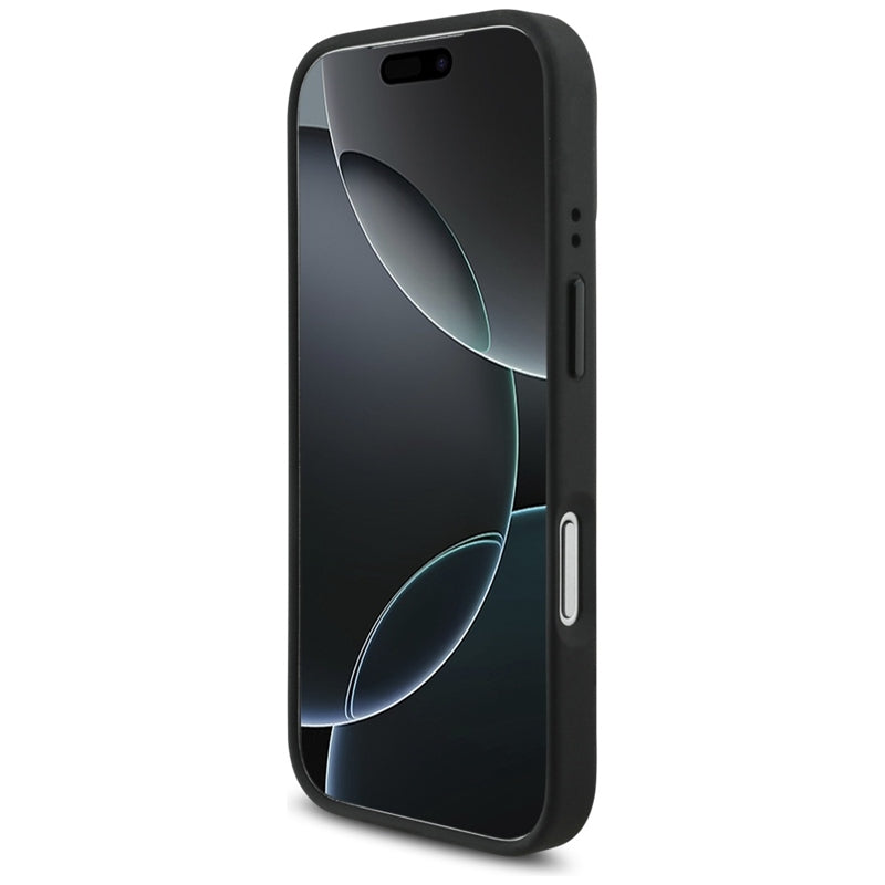 BMW M Carbon Line ir logotips MagSafe - dėklas iPhone 17 Pro (raudonas)