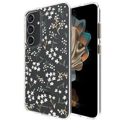 Rifle Paper Clear - Samsung Galaxy S24+ dėklas (Petite Fleurs)