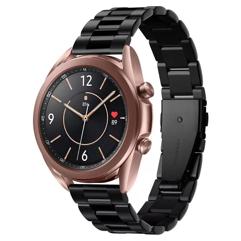Spigen Modern Fit dirželis - apyrankė, skirta Samsung Galaxy Watch 4 / 5 / 5 Pro / 6 (juoda)