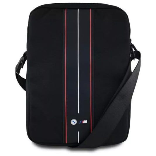 BMW Nylon raudona juosta – planšetinio kompiuterio krepšys 8" (juodas)