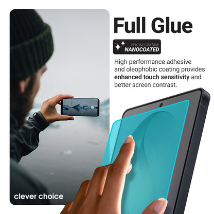 Crong 3D Armour Glass Lite - Pilni klijai grūdintas stiklas, skirtas Samsung Galaxy A16 / A17 / A26
