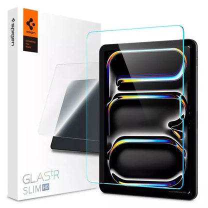 Spigen Glas.TR Slim – Grūdintas stiklas, skirtas iPad Pro 11" (M4, 2024) (skaidrus)