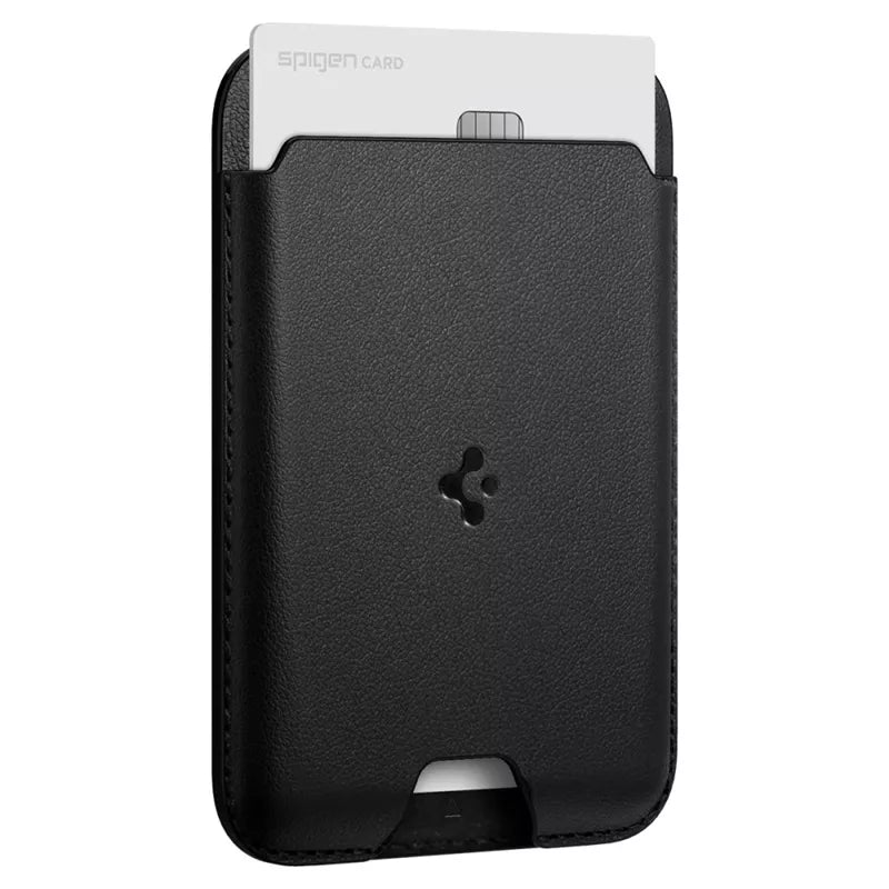 Spigen Valentinus Pro MagSafe - Magnetinė piniginė (Juoda)