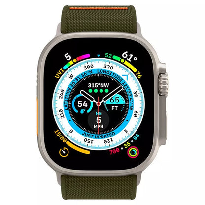 Spigen Fit Lite Ultra – dirželis, skirtas „Apple Watch“ 42/44/45/49 mm (chaki)