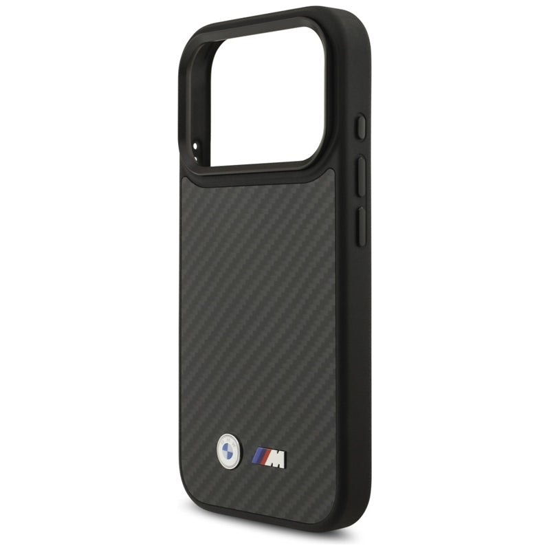 BMW M Kevlar Matinis MagSafe dėklas – iPhone 17 Pro (Juodas)