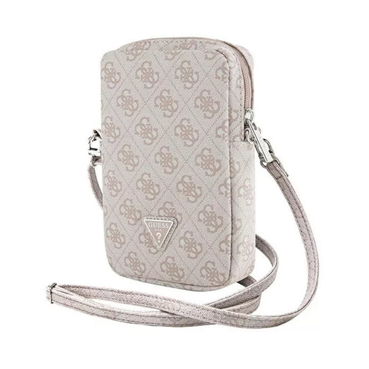 Guess Zip 4G Triangle – Rožinis dėklas telefonui