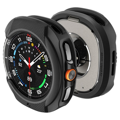 Spigen Liquid Air - Dėklas, skirtas Samsung Galaxy Watch 8 Classic 46 mm (Matinė juoda)