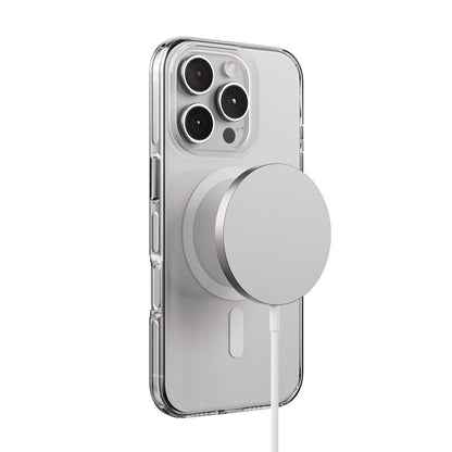 Crong Clear MAG Pro – iPhone 16 Pro MagSafe dėklas (Skaidrus)