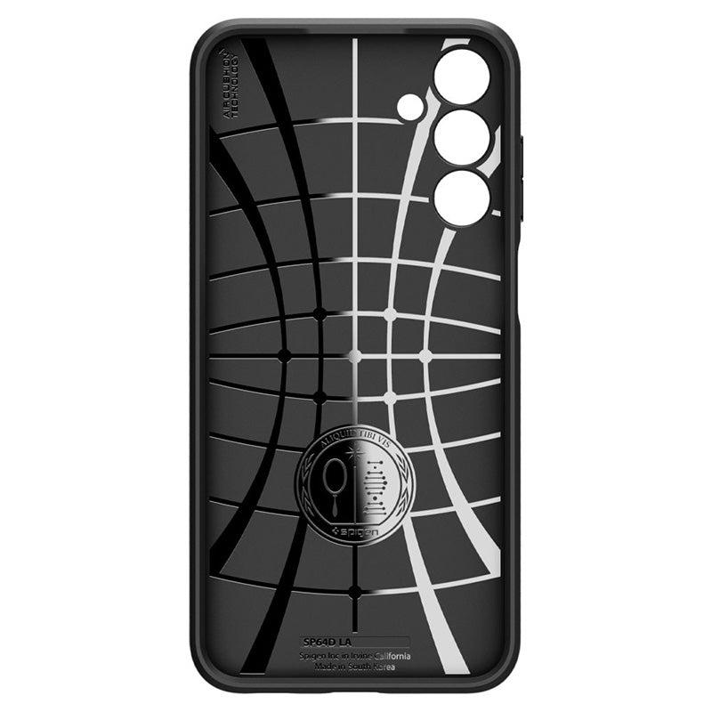 Spigen Liquid Air – dėklas, skirtas Samsung Galaxy A15 4G/5G (matinė juoda)