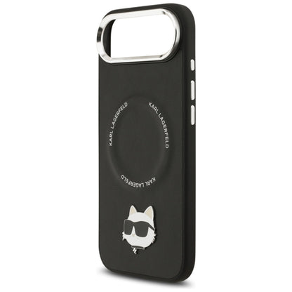 Karl Lagerfeld Choupette Smeigtukas MagSafe - Dėklas iPhone Air (juodas)