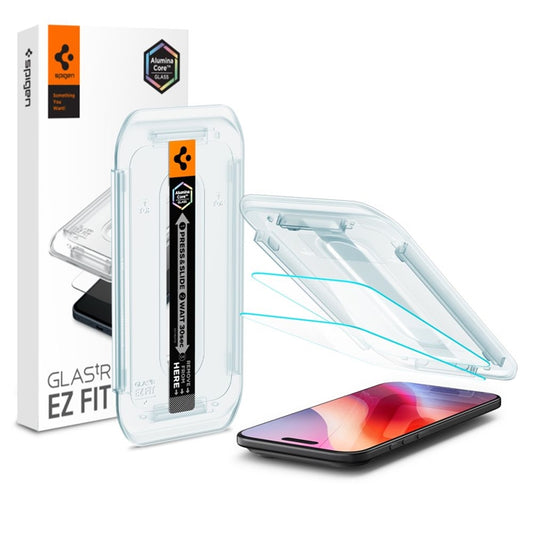 Spigen Glas.TR EZ Fit 2 vnt. pakuotė - Grūdintas stiklas iPhone Air