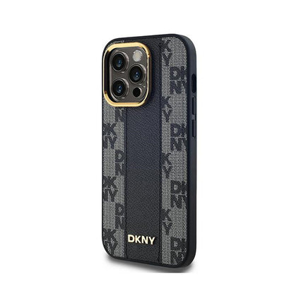 DKNY odos languota monogramos rašto MagSafe – dėklas, skirtas iPhone 13 Pro (juodas)
