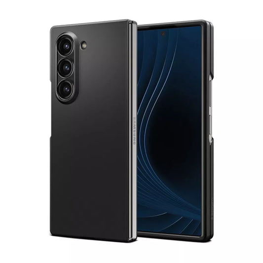 Spigen Airskin – dėklas, skirtas Samsung Galaxy Z Fold 6 (juodas)