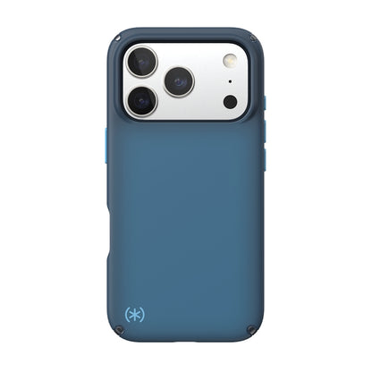Speck Presidio Lux MagSafe – dėklas iPhone 17 Pro (Deep Sea Fade / Black / Spell Blue)