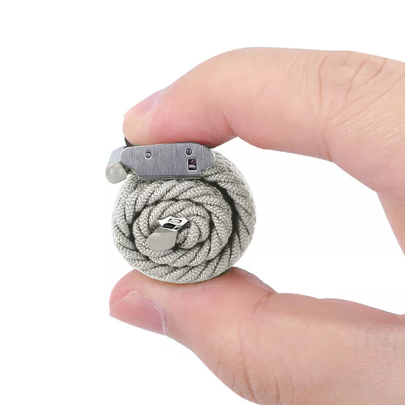 Crong Wave Band – Pinta apyrankė, skirta Apple Watch 38/40/41/42 mm (šviesiai pilka)