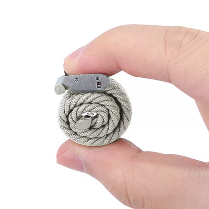 Crong Wave Band – Pinta apyrankė, skirta Apple Watch 38/40/41/42 mm (šviesiai pilka)