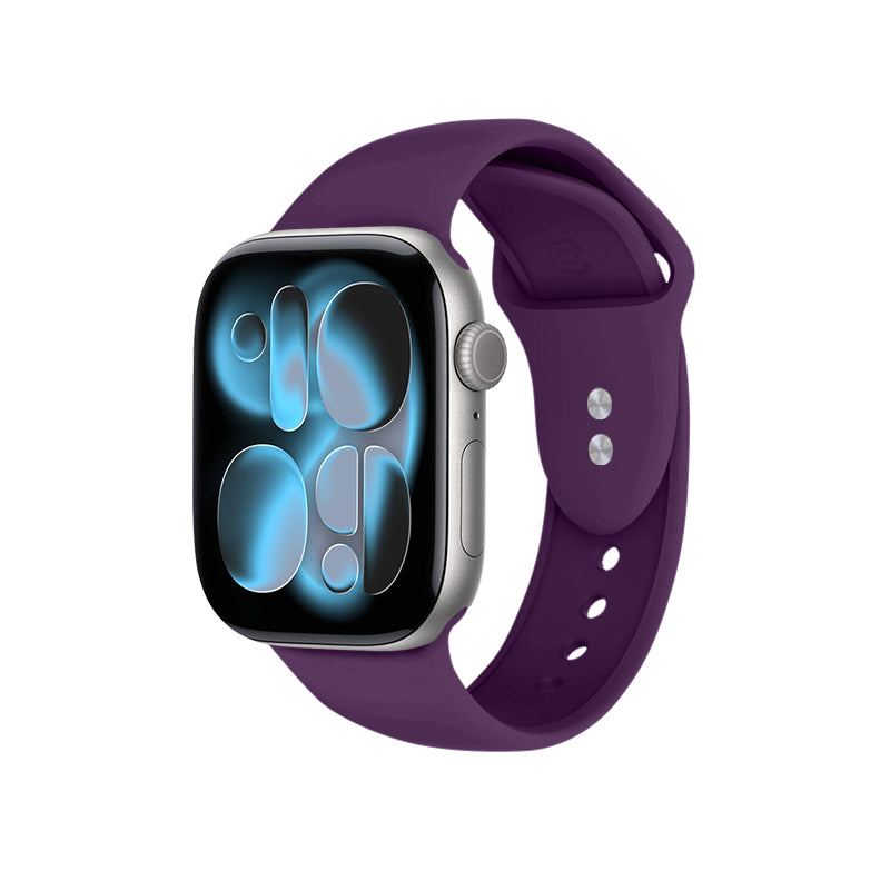 Crong Liquid - Dirželis skirtas Apple Watch 38/40/41/42 mm (slyvų)